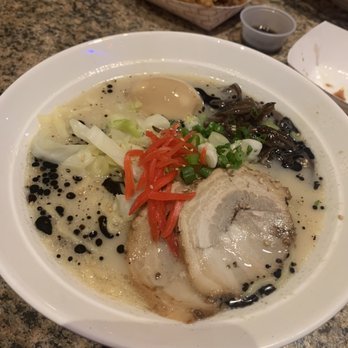 Ryujin Ramen - Kuro (Black) Tonkotsu Ramen - Ramen Near Me - Sacramento, California