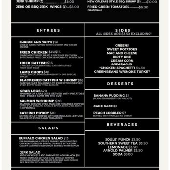 Soule - Menu - Cajun/Creole Near Me - Chicago, Illinois Soule - Menu - Cajun/Creole Near Me - Chicago, Illinois
