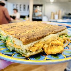 Sfera Sicilian Street Food - Roasted Chicken and Red Pepper Relish Sandwich