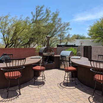 Tile Renaissance - Outdoor concrete countertop after refinishing. - Flooring Near Me - Tucson, Arizona Tile Renaissance - Outdoor concrete countertop after refinishing. - Flooring Near Me - Tucson, Arizona