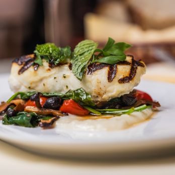 Linda's At Madison - Light and flaky Grilled Halibut - Italian Near Me - New York, New York Linda's At Madison - Light and flaky Grilled Halibut - Italian Near Me - New York, New York