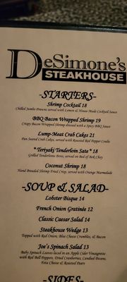 DeSimone's Steakhouse by null