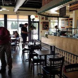 Addy's Subs & Salads - Drink machine is behind me. Facing front entrance
