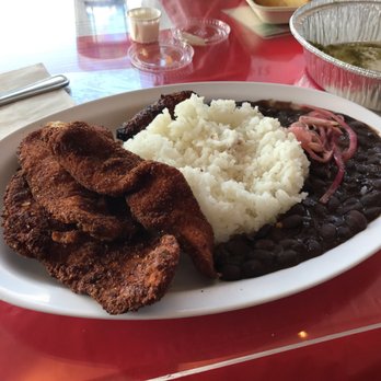 Cuban Kitchen - Pollo milanesa (butchered spelling) - Cuban Near Me - San Mateo, California