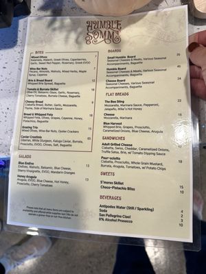 Menu photo 4 Humble Somm Temecula, CA