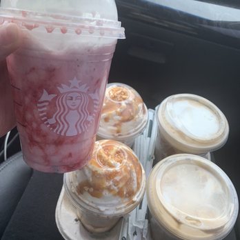 Starbucks - A must try! White chocolate strawberry mocha, so delicious... - Coffee & Tea Near Me - Santa Clarita, California Starbucks - A must try! White chocolate strawberry mocha, so delicious... - Coffee & Tea Near Me - Santa Clarita, California