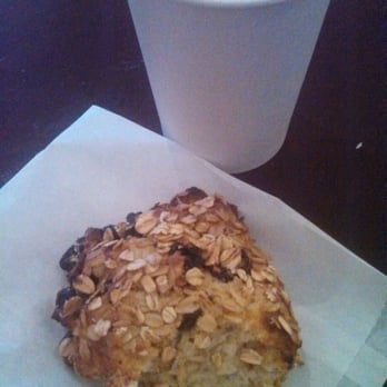 Roadhouse Coffee - Mocha and Oatmeal Cherry Almond Scone - Coffee & Tea Near Me - Bodega Bay, California