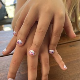 Gel polish manicure Gel polish manicure
