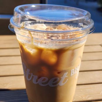 Maple Street Biscuit Company - Caramel Toffee Crunch Latte - Breakfast & Brunch Near Me - Celebration, Florida Maple Street Biscuit Company - Caramel Toffee Crunch Latte - Breakfast & Brunch Near Me - Celebration, Florida