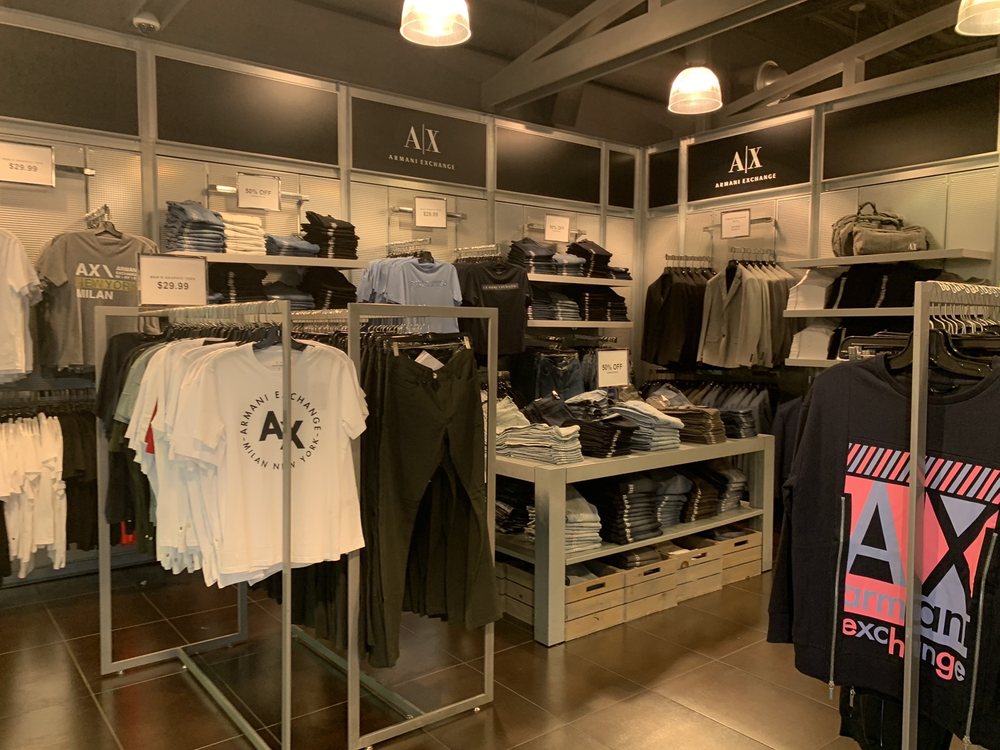 ARMANI EXCHANGE 651 Kapkowski Rd, Elizabeth, New Jersey Fashion
