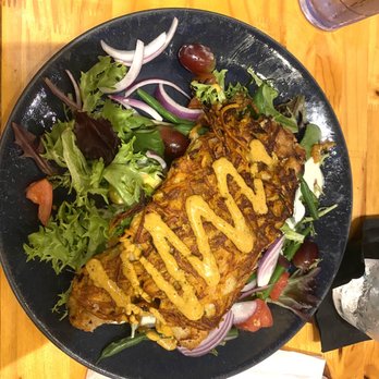 Leftovers Cafe - Yellowtail snapper sweet potato crusted on greens. - Seafood Near Me - Jupiter, Florida Leftovers Cafe - Yellowtail snapper sweet potato crusted on greens. - Seafood Near Me - Jupiter, Florida
