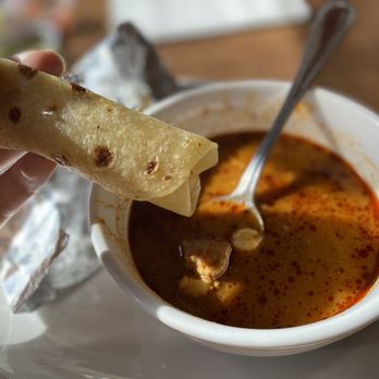 Salsa Verde Restaurant - Red Pork Pozole - Mexican Near Me - Tucson, Arizona