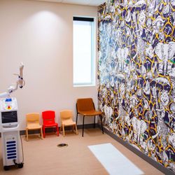 Crossroads Pediatric Dentistry - Wall of the cabin