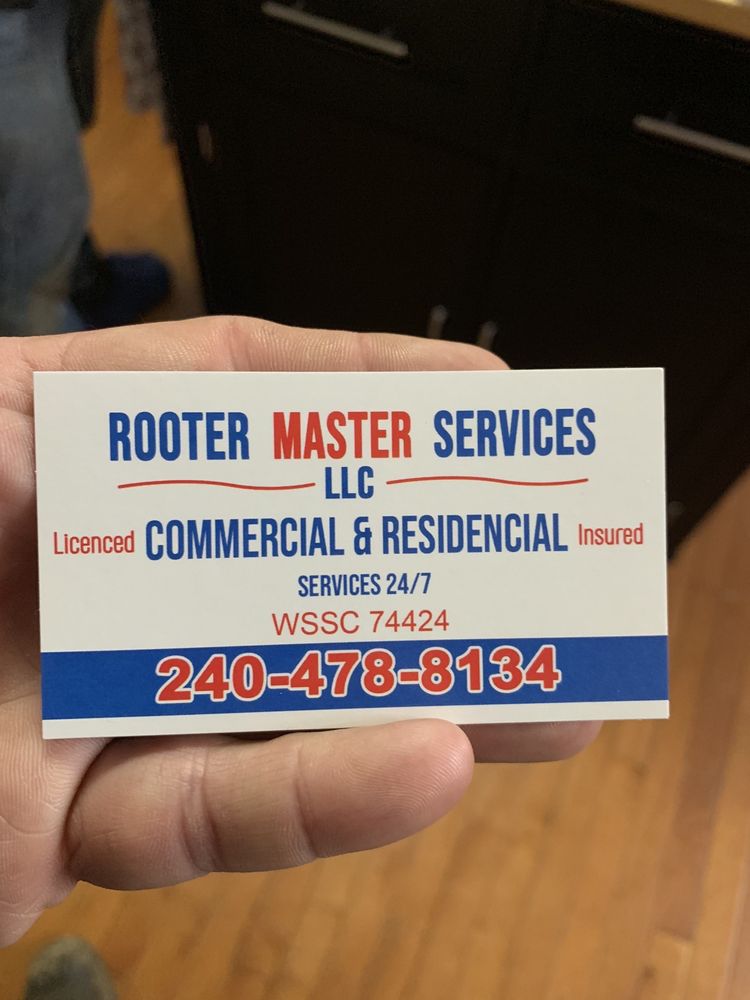 Slide of Rooter Master Services