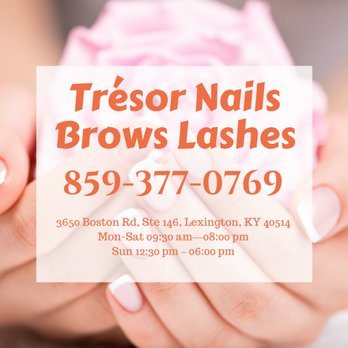 Trésor Nails Brows Lashes - Nail Salons Near Me - Lexington, Kentucky Trésor Nails Brows Lashes - Nail Salons Near Me - Lexington, Kentucky