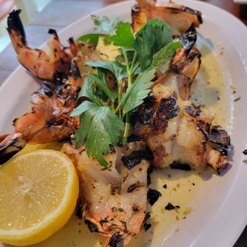 Le Petit Pêcheur - Grilled tiger shrimp - Seafood Near Me - Astoria, New York