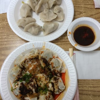 White Bear - Dumplings and Wonton with Hot Sauce. - Chinese Near Me - Flushing, New York White Bear - Dumplings and Wonton with Hot Sauce. - Chinese Near Me - Flushing, New York