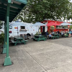 Ae’s Sassy Tacos’s - Seating and outside area