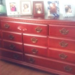 Granny's Auction - For sale two end tables and dresser best offer very good shape