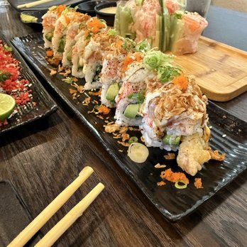 Angry Fish Sushi - Tornado roll? Hahaha - Sushi Bars Near Me - San Leandro, California