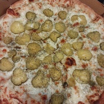 Mangia Pizza 2.0 - Medium Pickle Pizza - Pizza Near Me - Allegany, New York