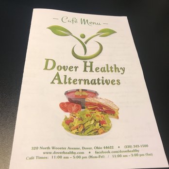 Dover Healthy Alternatives - a menu for a restaurant - Health Markets Near Me - Dover, Ohio Dover Healthy Alternatives - a menu for a restaurant - Health Markets Near Me - Dover, Ohio