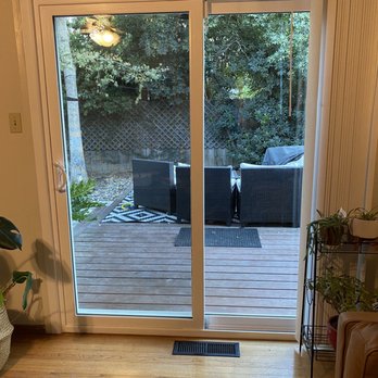 All Sides Exteriors - Our new Anlin sliding door - Painters Near Me - Carmichael , California
