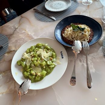 Lago - Pesto gnocchi Bolognese pici - Italian Near Me - Las Vegas, Nevada