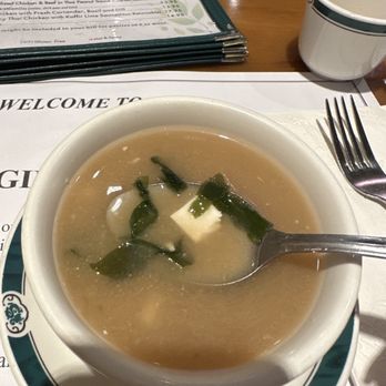 Veggie Heaven - S2. Miso with Tofu Soup - Kosher Near Me - Teaneck, New Jersey Veggie Heaven - S2. Miso with Tofu Soup - Kosher Near Me - Teaneck, New Jersey