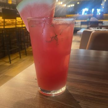 JINYA Ramen Bar - Fishers - Summer Drinks - Watermelon Delight - Ramen Near Me - Fishers, Indiana