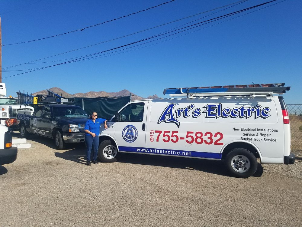 Slide of Art's Electric