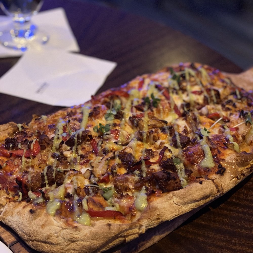 Italian sausage flatbread Italian sausage flatbread