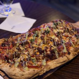 Italian sausage flatbread Italian sausage flatbread