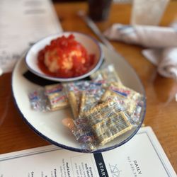 The Wharf - Pimento Cheese with crackers