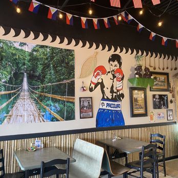 The Manila Grille - the interior of the restaurant - Asian Fusion Near Me - Surfside Beach, South Carolina