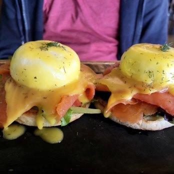 Aroma Craft Coffee - Salmon Benedict - Coffee Roasteries Near Me - Walnut, California