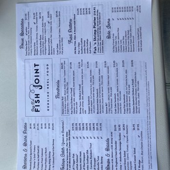 Big B’s Fish Joint - Menu - Seafood Near Me - Atlanta, Georgia