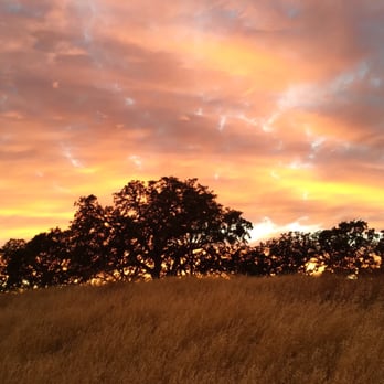 Mount Wanda - More vibrant sunset colors. The sky looks like Orange Sherbet. - Hiking Near Me - Martinez, California