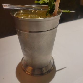 Eddie V's Prime Seafood - Mango mule - Seafood Near Me - Burlington, Massachusetts