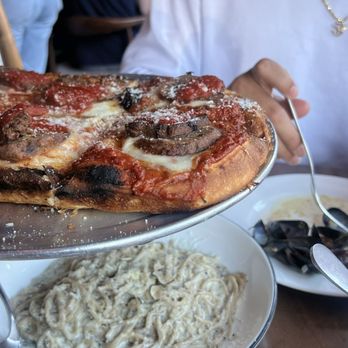 Pink Onion - Pasta Tartufo & The "IKE" - Pizza Near Me - San Francisco, California Pink Onion - Pasta Tartufo & The "IKE" - Pizza Near Me - San Francisco, California