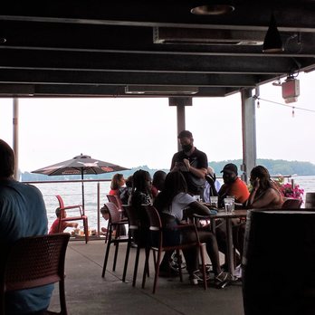 Amsterdam BrewHouse - patio with view of Lake Ontario - Breweries Near Me - Toronto, Ontario
