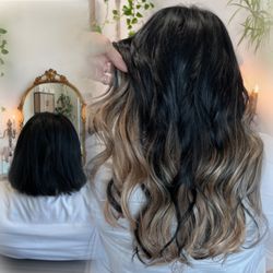 The Phenix Salon Suites - Hair extensions by NIKO text 714-213-9222
