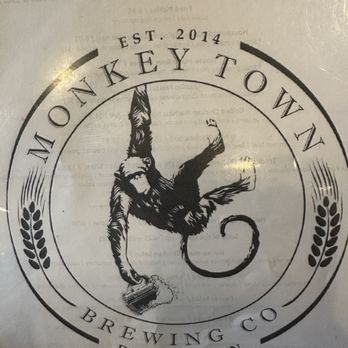 Monkey Town Brewing Company - Menu cover. - Breweries Near Me - Dayton, Tennessee Monkey Town Brewing Company - Menu cover. - Breweries Near Me - Dayton, Tennessee
