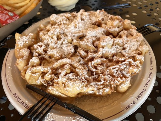 Log Ride Funnel Cake by null