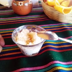 Los Morales - Uno de sus postres, arroz con leche.