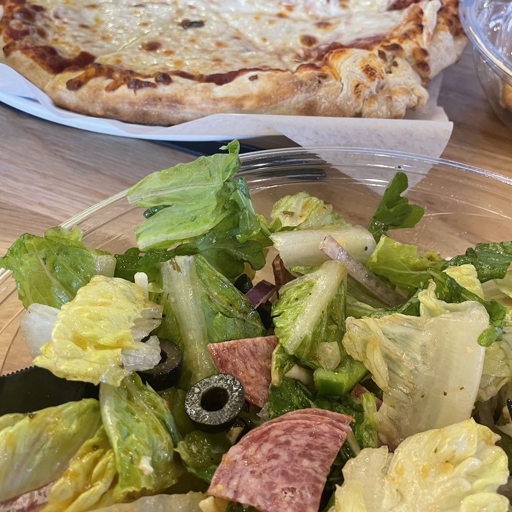 MOD Pizza - Cheese pizza, and topped Italian salad - Pizza Near Me - Vancouver, Washington MOD Pizza - Cheese pizza, and topped Italian salad - Pizza Near Me - Vancouver, Washington