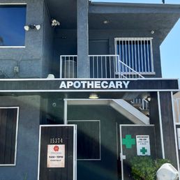 Exterior outside entrance of New Apothecary - Los Angeles, California Exterior outside entrance of New Apothecary - Los Angeles, California