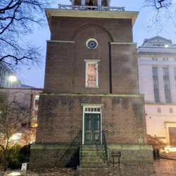 Bell Tower - View of Bell Tower in Front of Virginia State Capitol