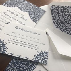 Weiss Printers - letterpress invitations