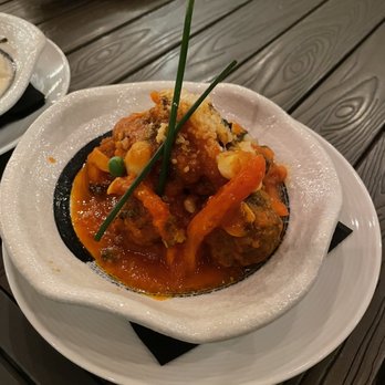 Central Park Bistro - Mediterranean Spiced Beef Meatballs - New American Near Me - San Mateo, California